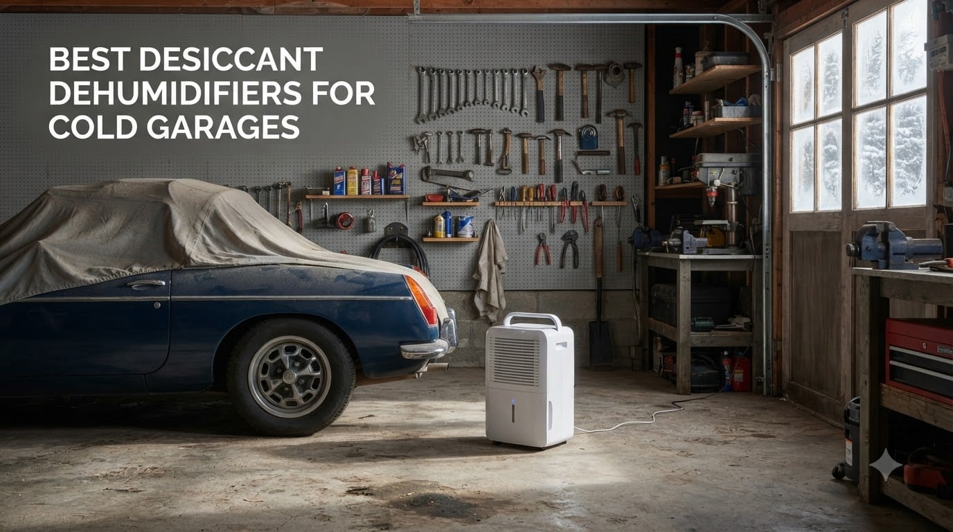 best desiccant dehumidifiers for cold garages