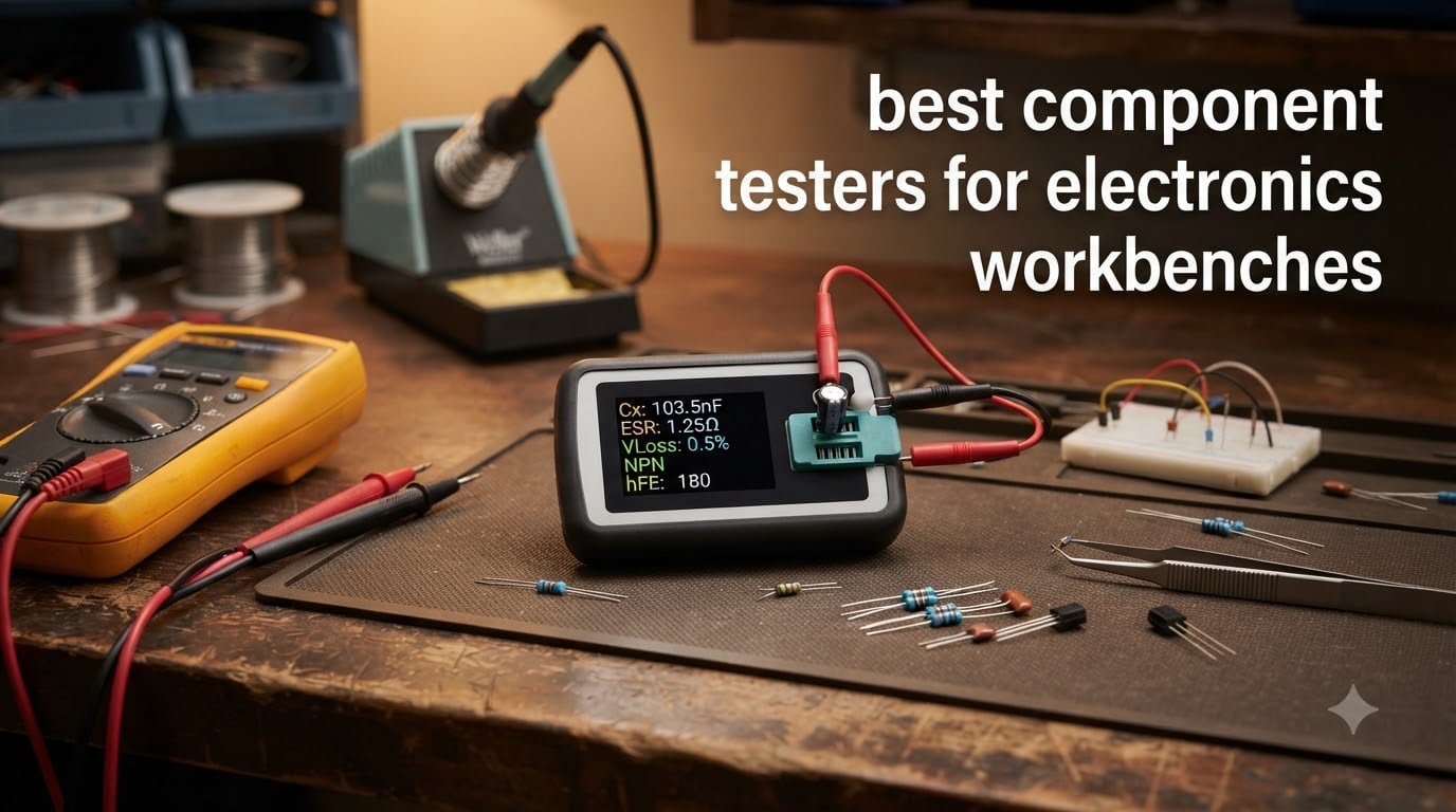 best component testers for electronics workbenches