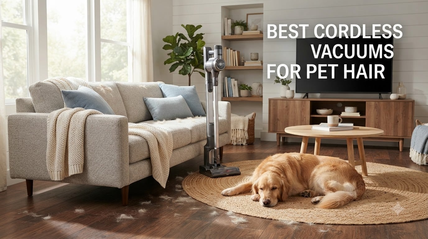 best cordless vacuums for pet hair