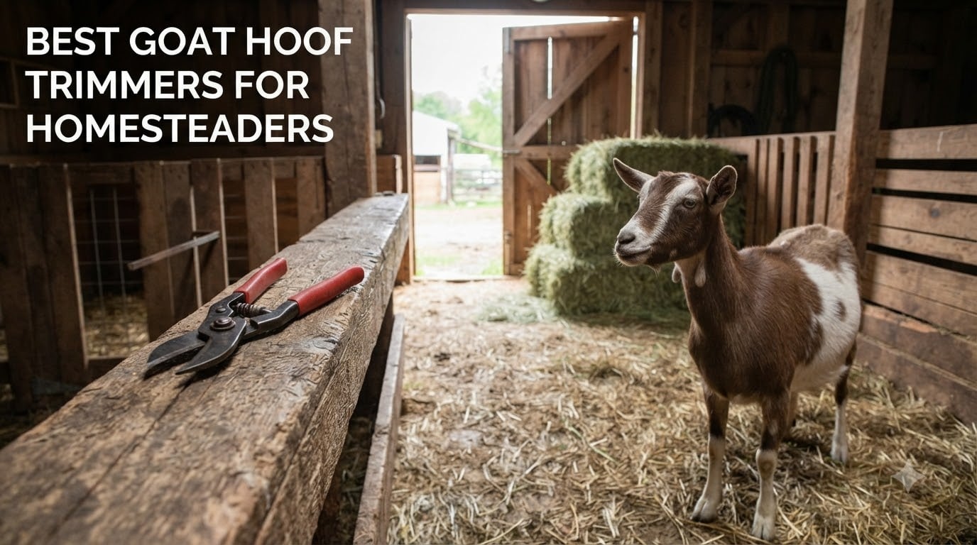 best goat hoof trimmers for homesteaders