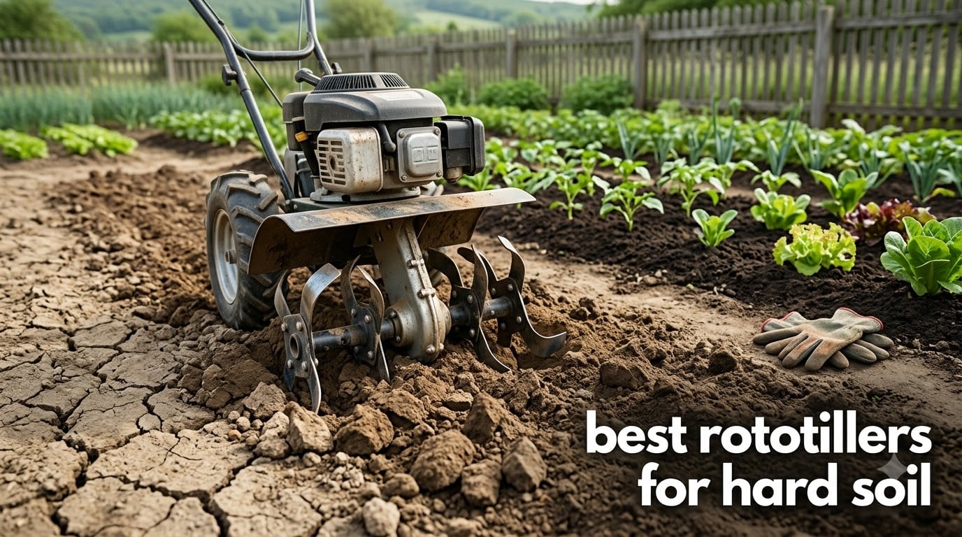 best rototillers for hard soil