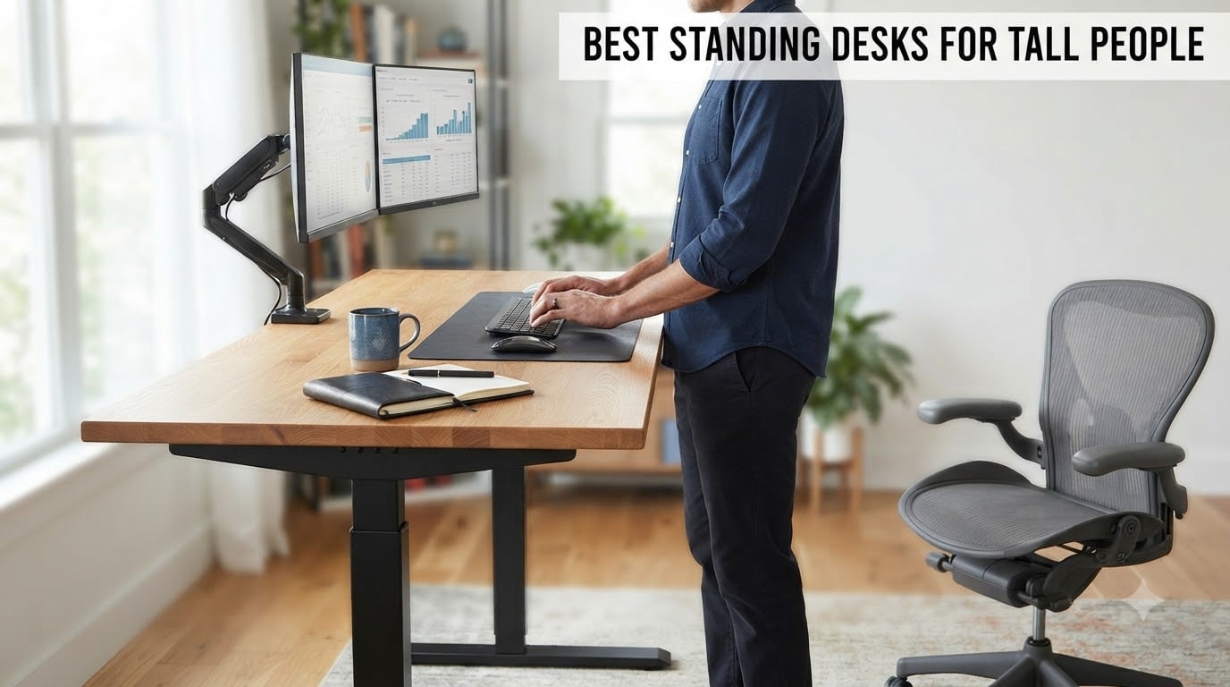 best standing desks for tall people