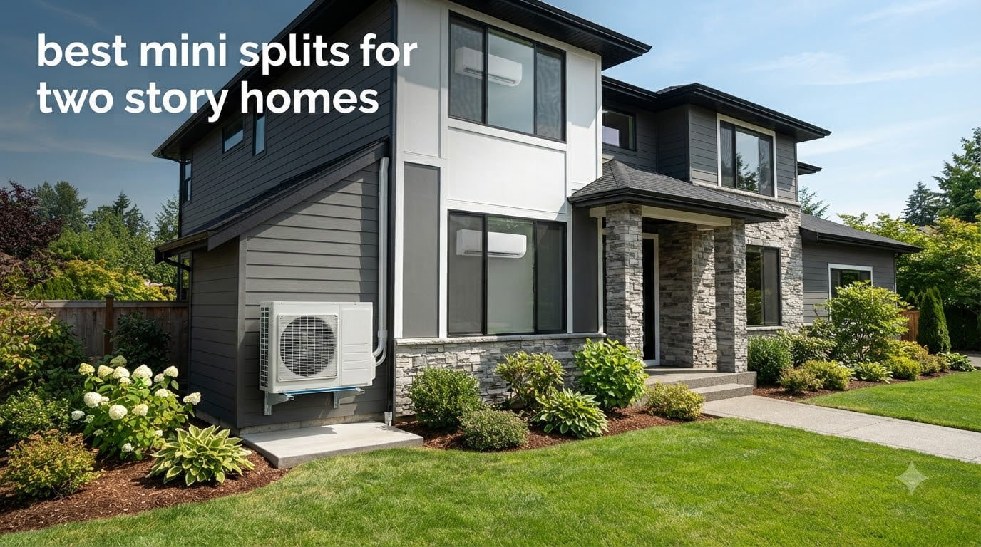best mini splits for two story homes