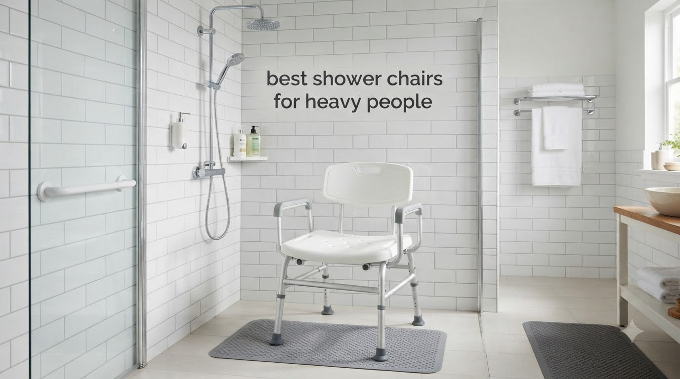 best shower chairs for heavy people
