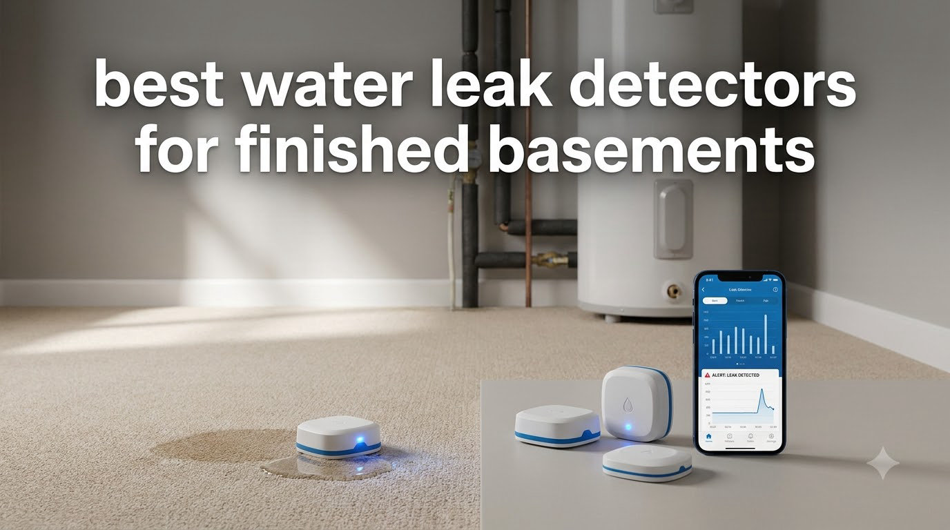 best water leak detectors for finished basements
