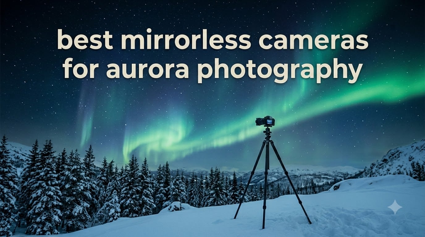 best mirrorless cameras for aurora photography