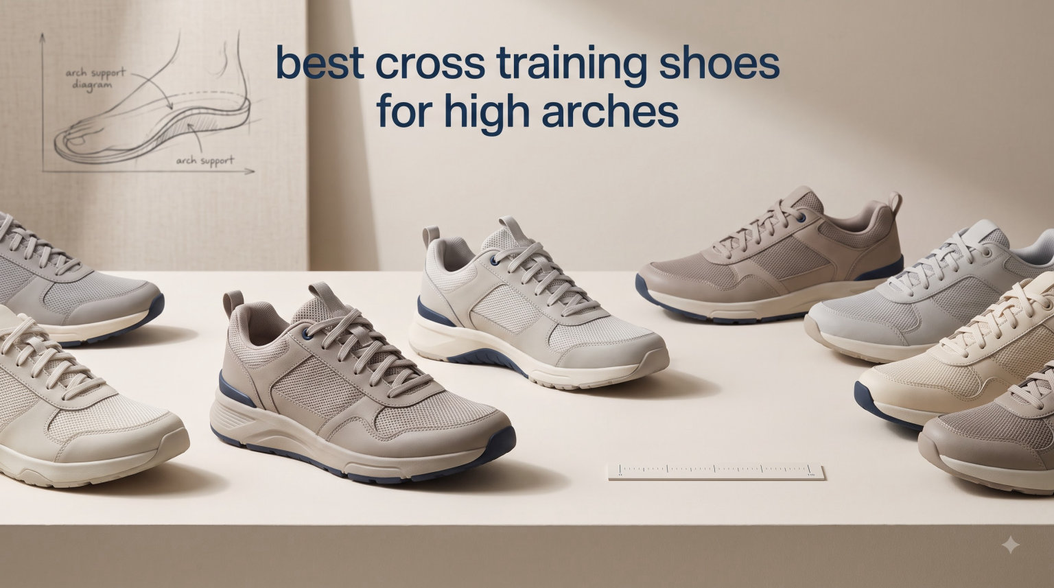 best cross training shoes for high arches