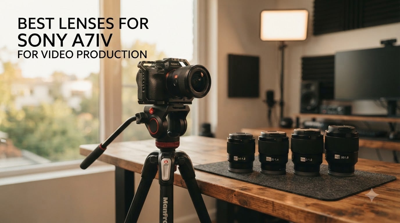 best lenses for sony a7iv for video production