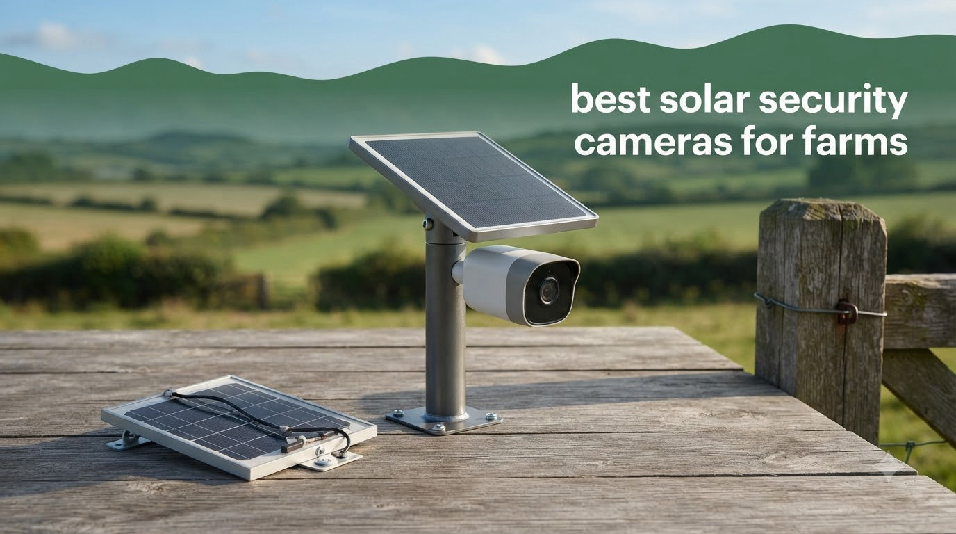 best solar security cameras for farms