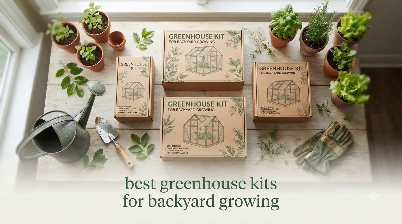 best greenhouse kits for backyard growing