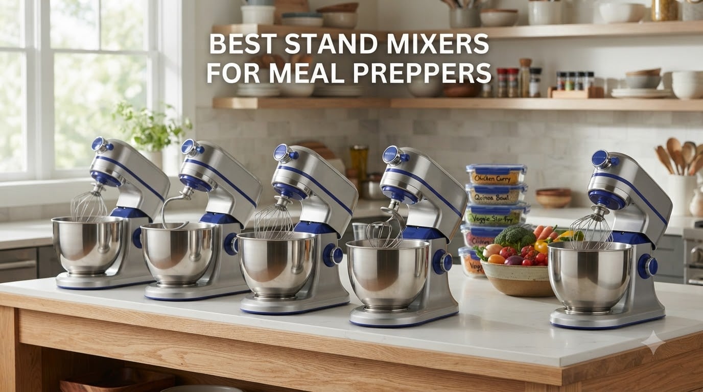 best stand mixers for meal preppers