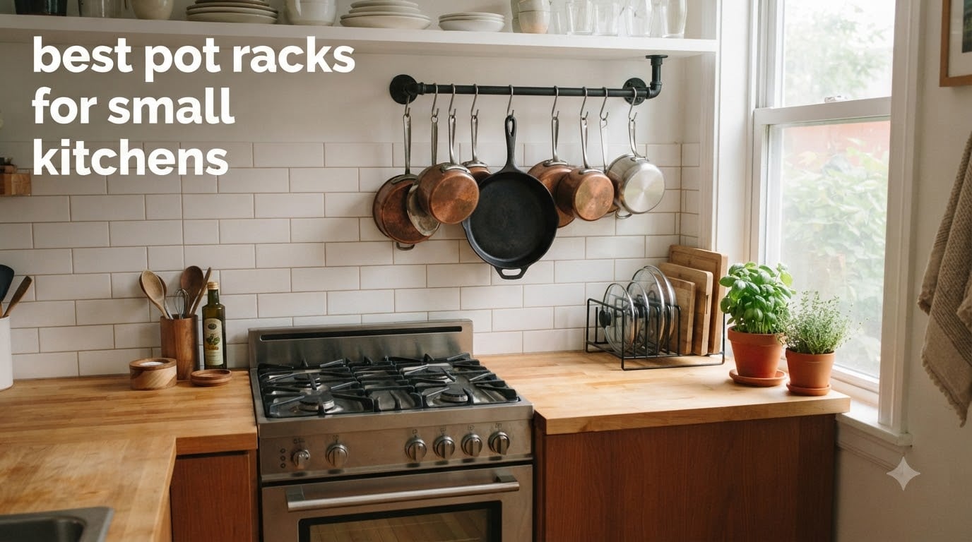 best pot racks for small kitchens