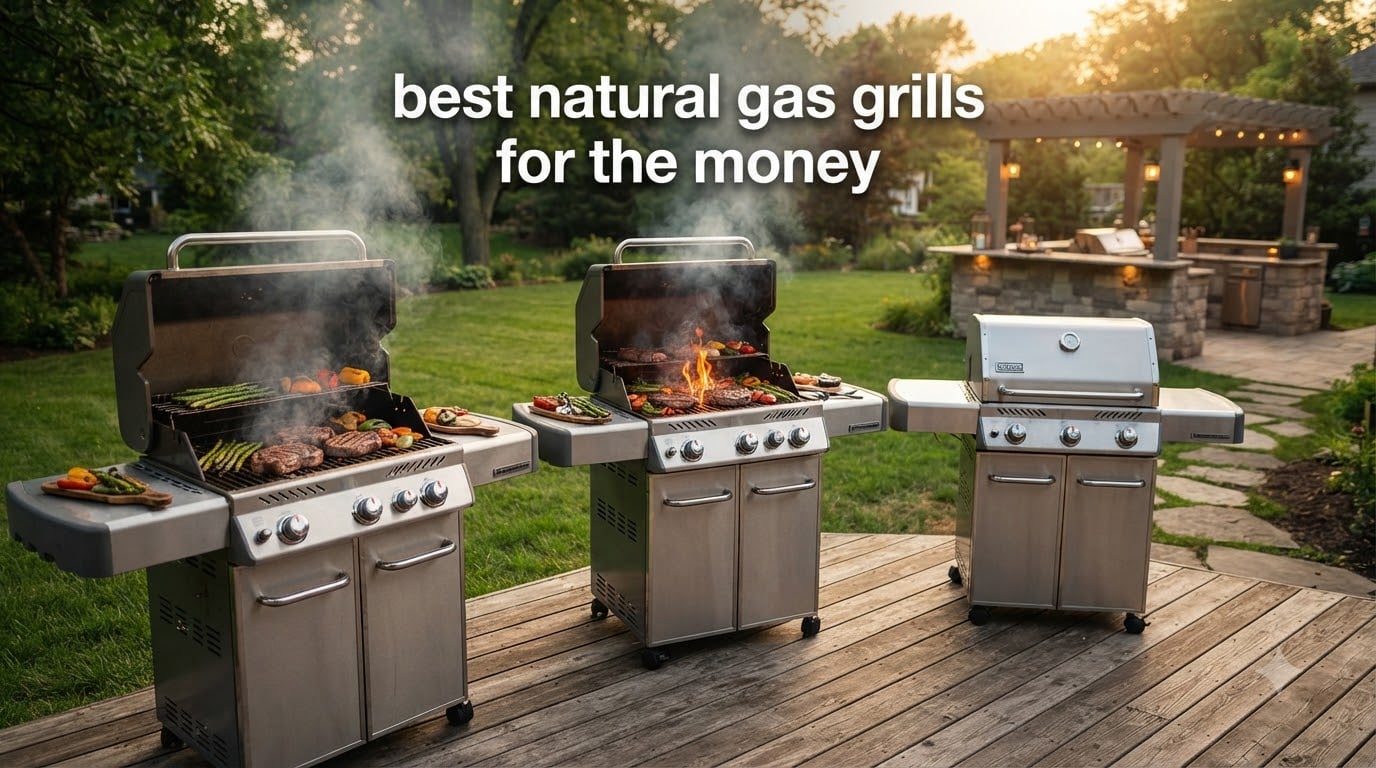 best natural gas grills for the money