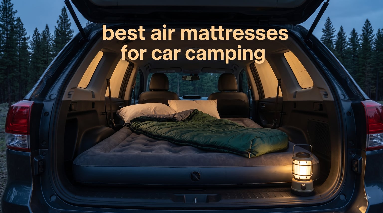best air mattresses for car camping