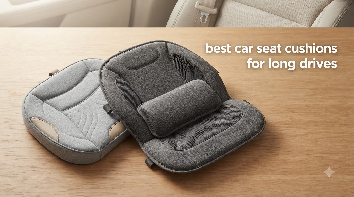 best car seat cushions for long drives