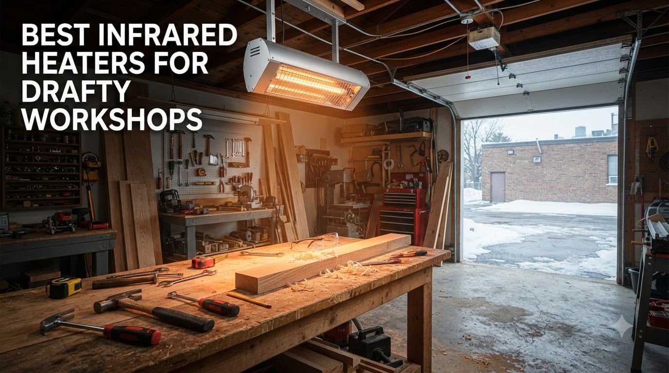 best infrared heaters for drafty workshops