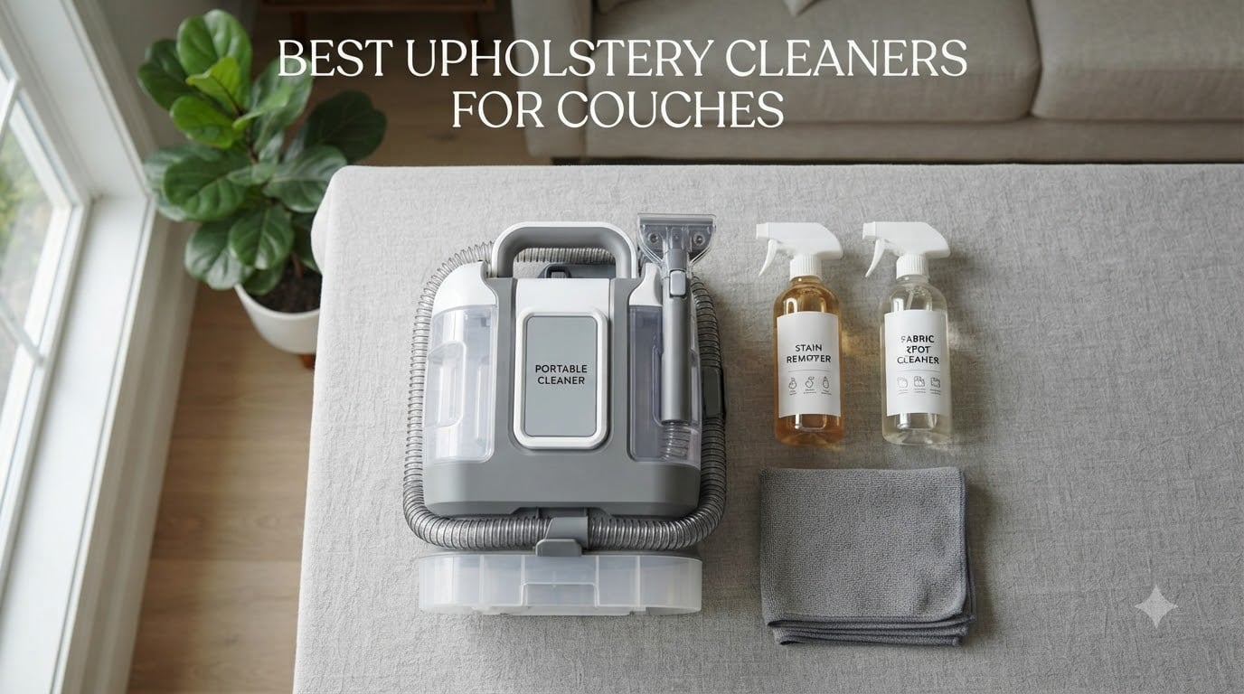 best upholstery cleaners for couches