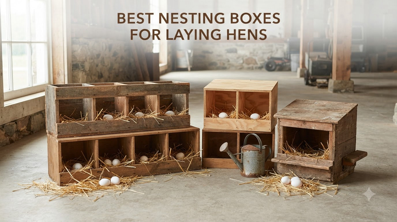 best nesting boxes for laying hens