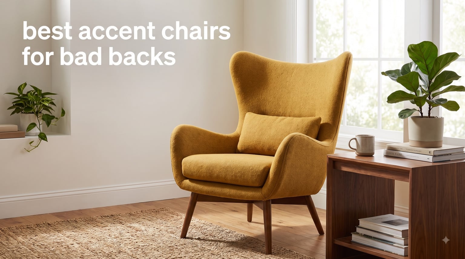 best accent chairs for bad backs