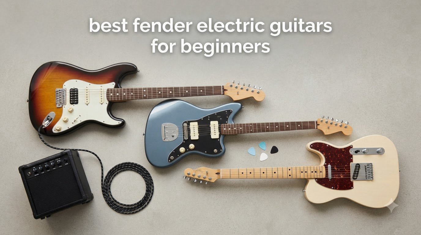best fender electric guitars for beginners