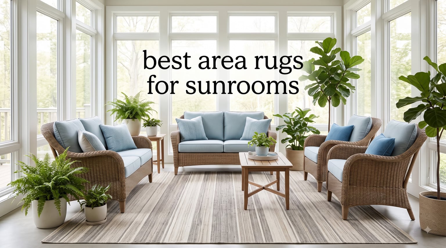 best area rugs for sunrooms