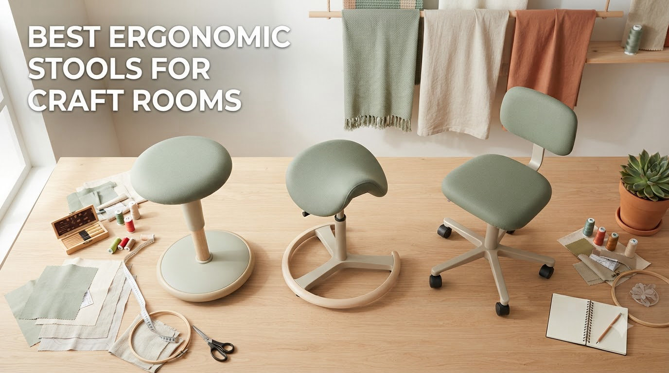best ergonomic stools for craft rooms
