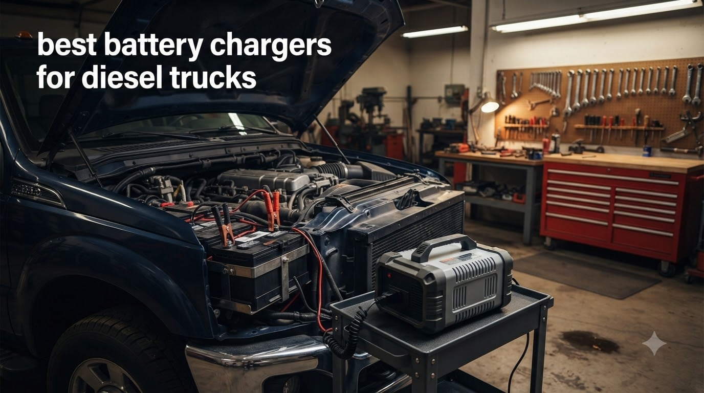 best battery chargers for diesel trucks