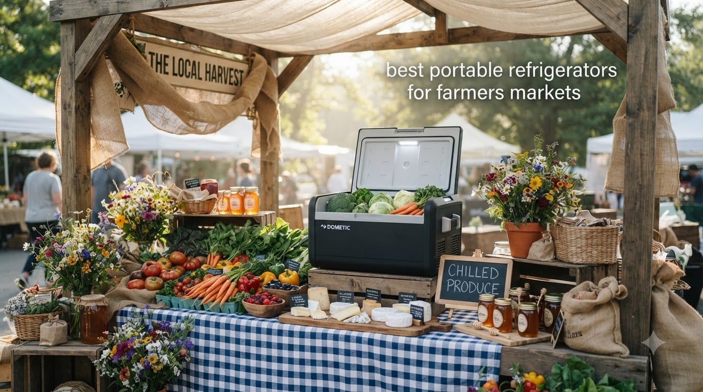 best portable refrigerators for farmers markets