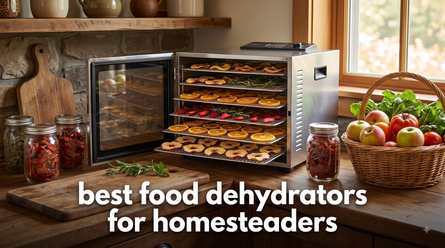best food dehydrators for homesteaders