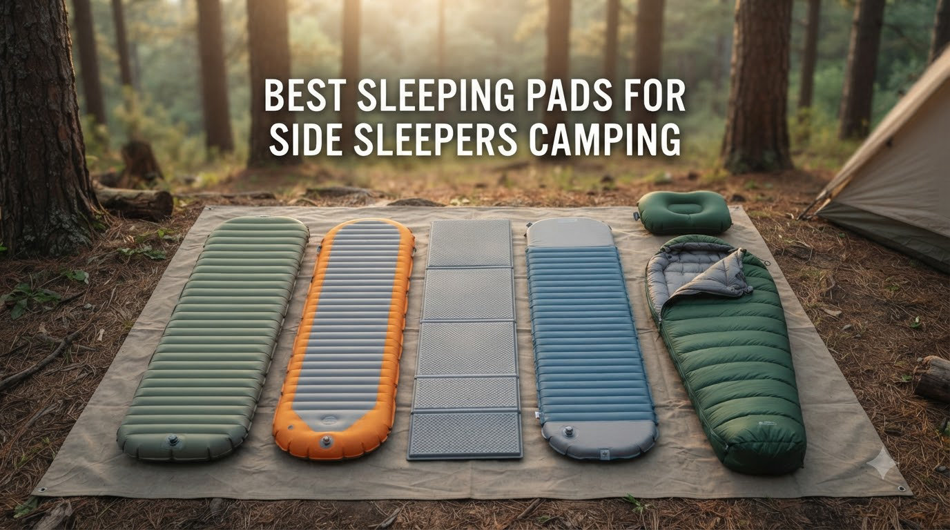 best sleeping pads for side sleepers camping