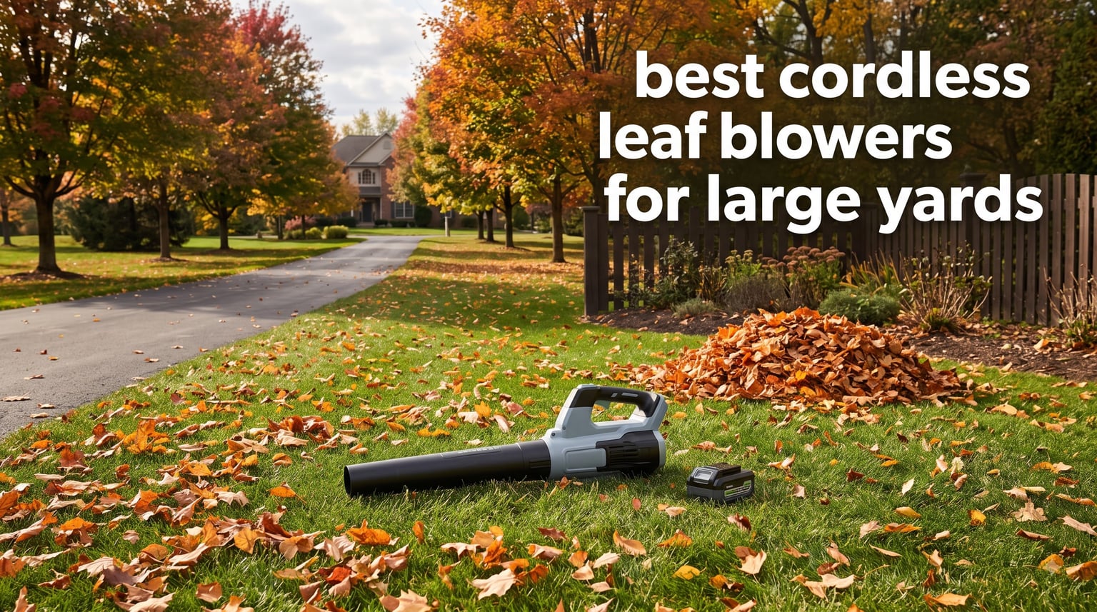 best cordless leaf blowers for large yards