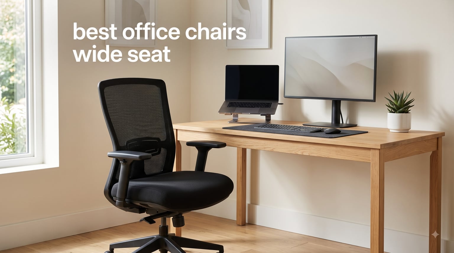 best office chairs wide seat