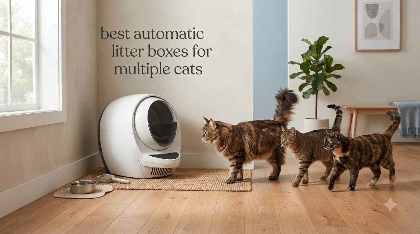 best automatic litter boxes for multiple cats