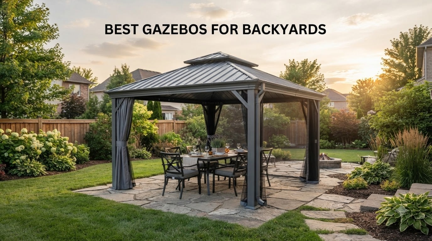 best gazebos for backyards