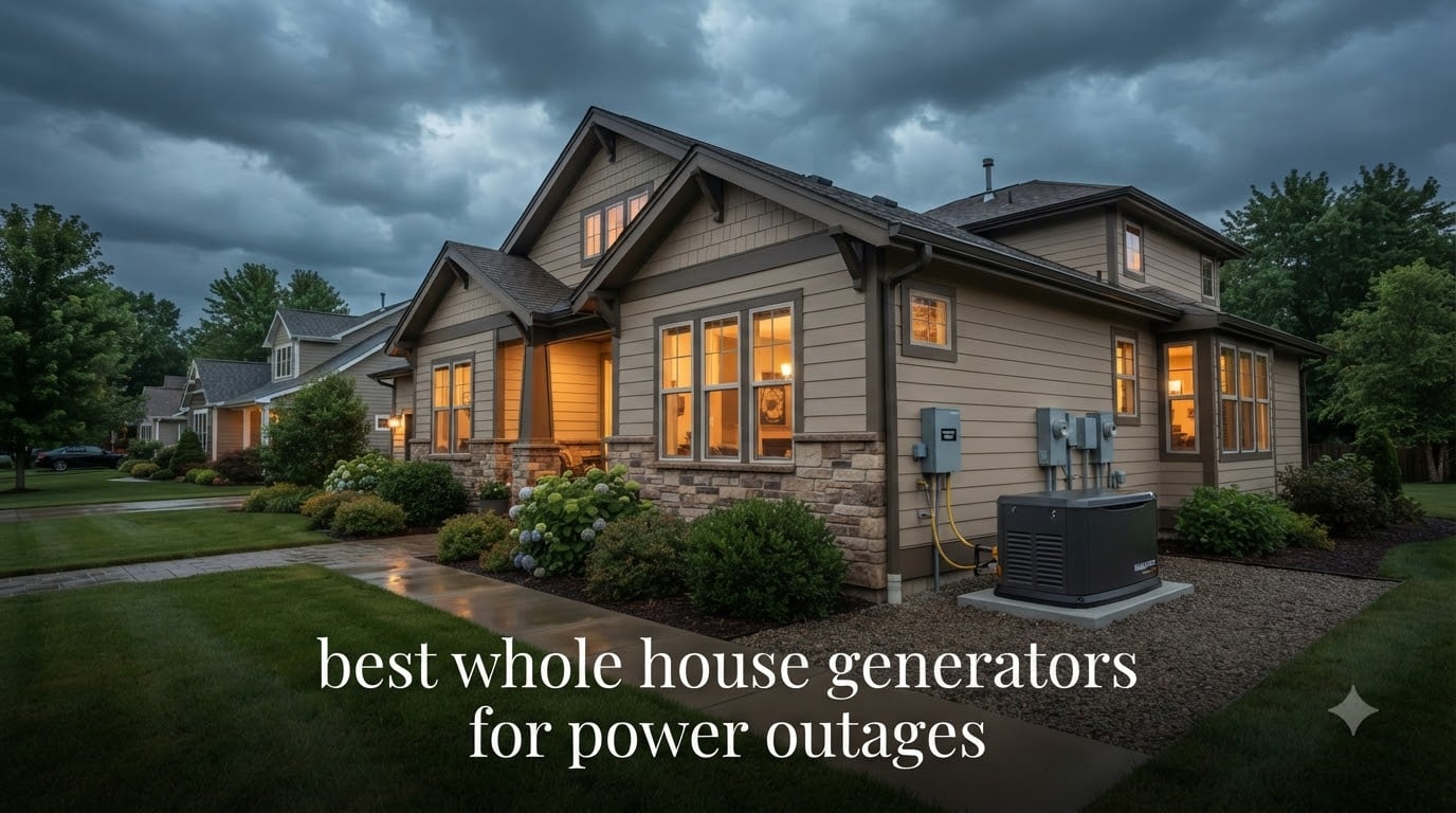 best whole house generators for power outages