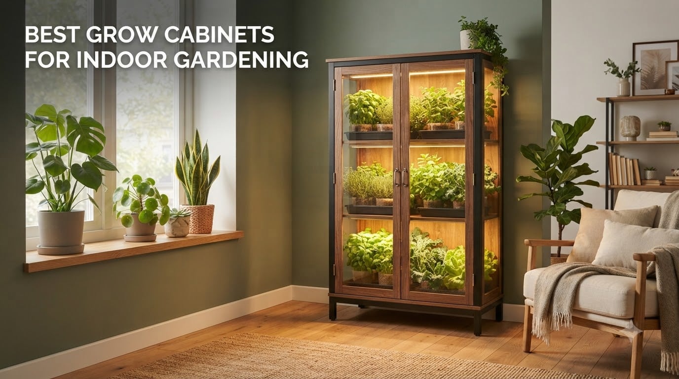 best grow cabinets for indoor gardening