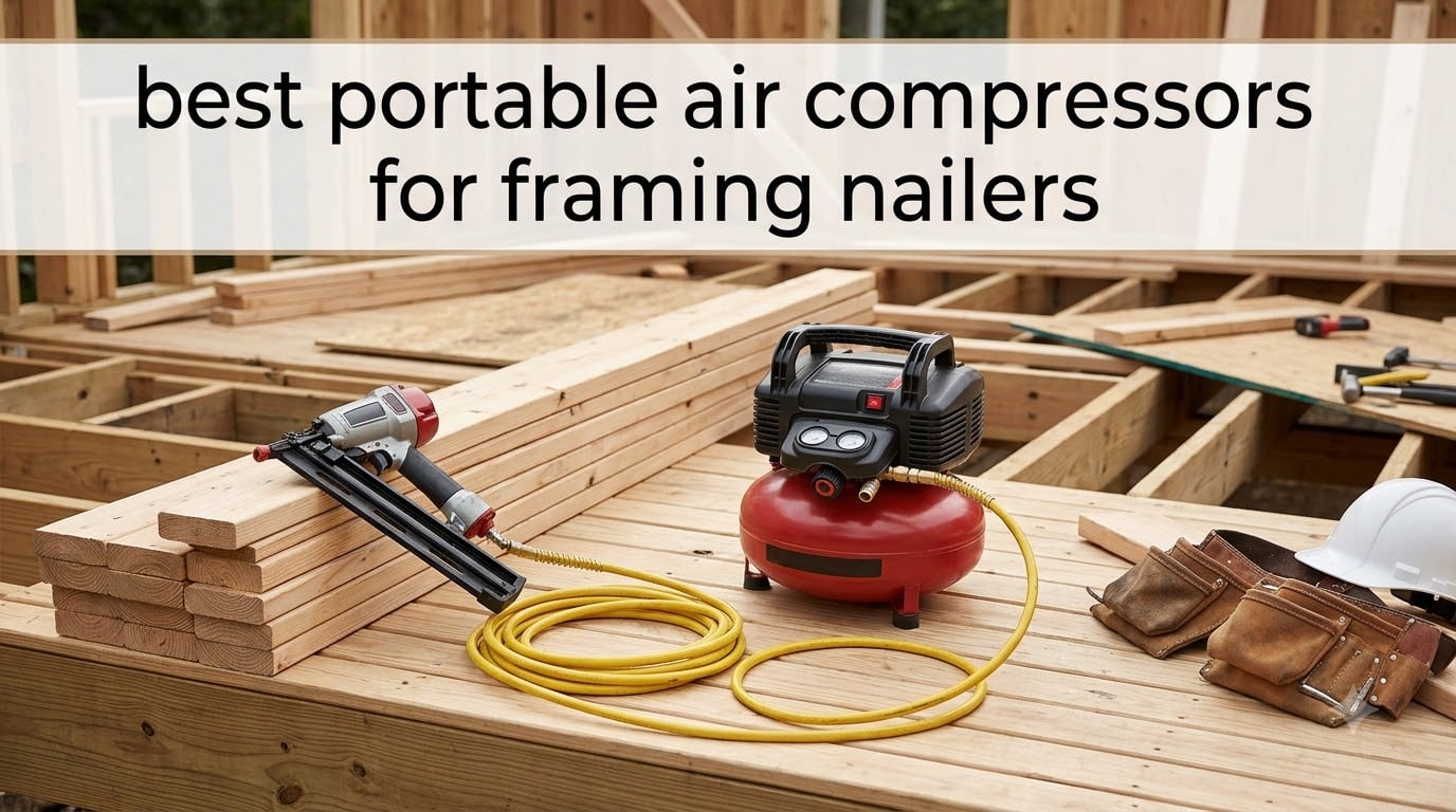 best portable air compressors for framing nailers