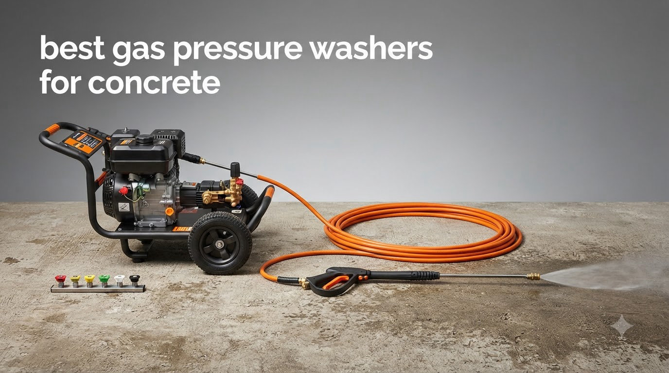 best gas pressure washers for concrete
