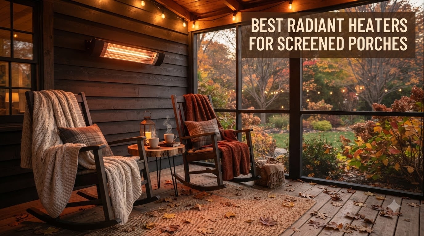 best radiant heaters for screened porches