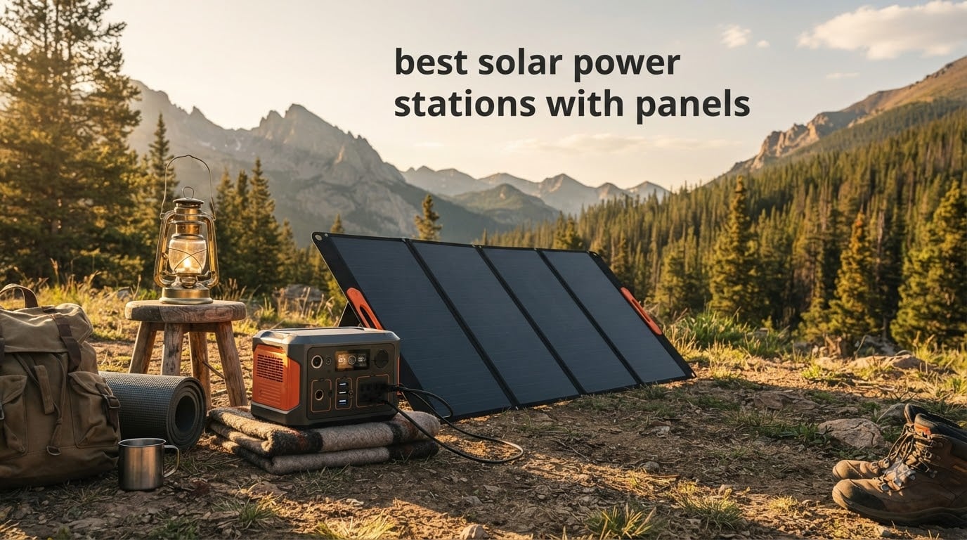 best solar power stations with panels