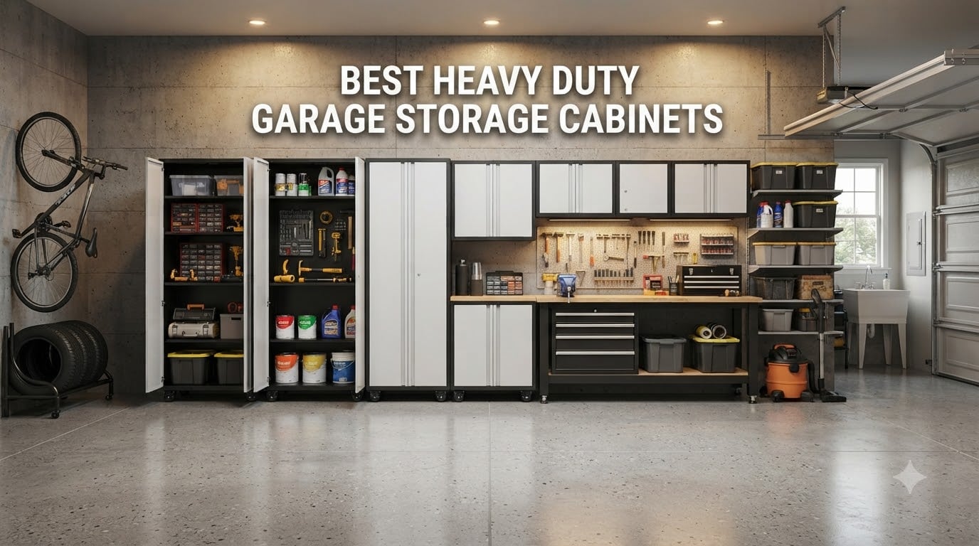 best heavy duty garage storage cabinets