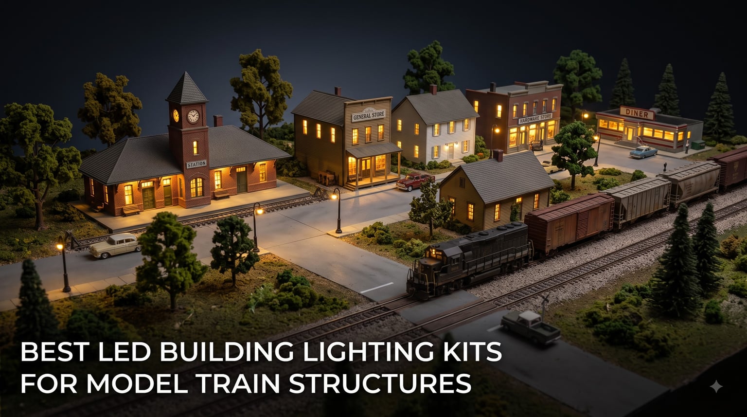 best led building lighting kits for model train structures