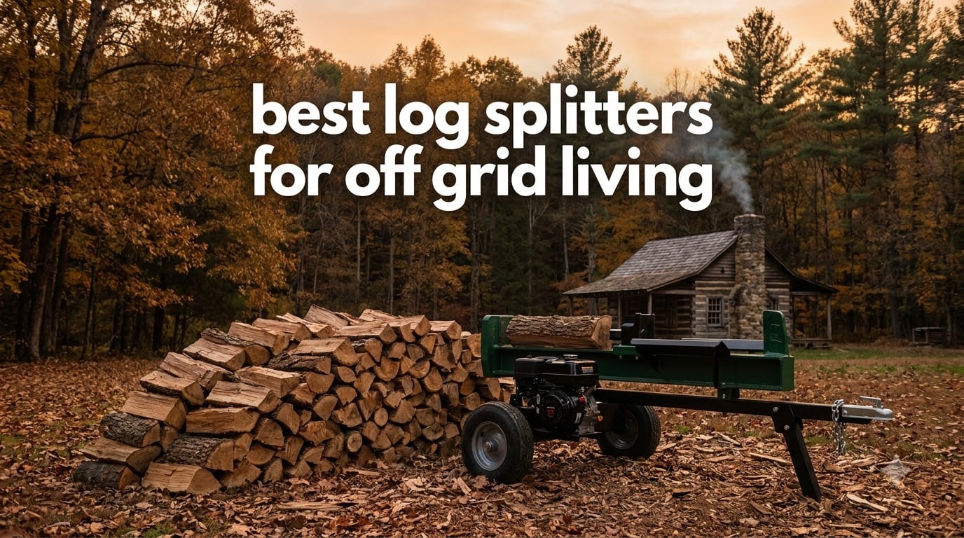 best log splitters for off grid living