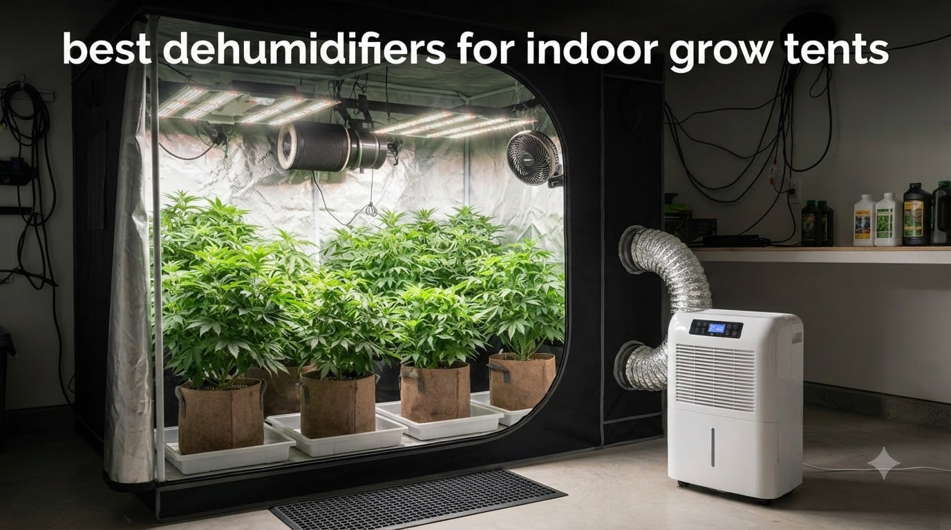 best dehumidifiers for indoor grow tents