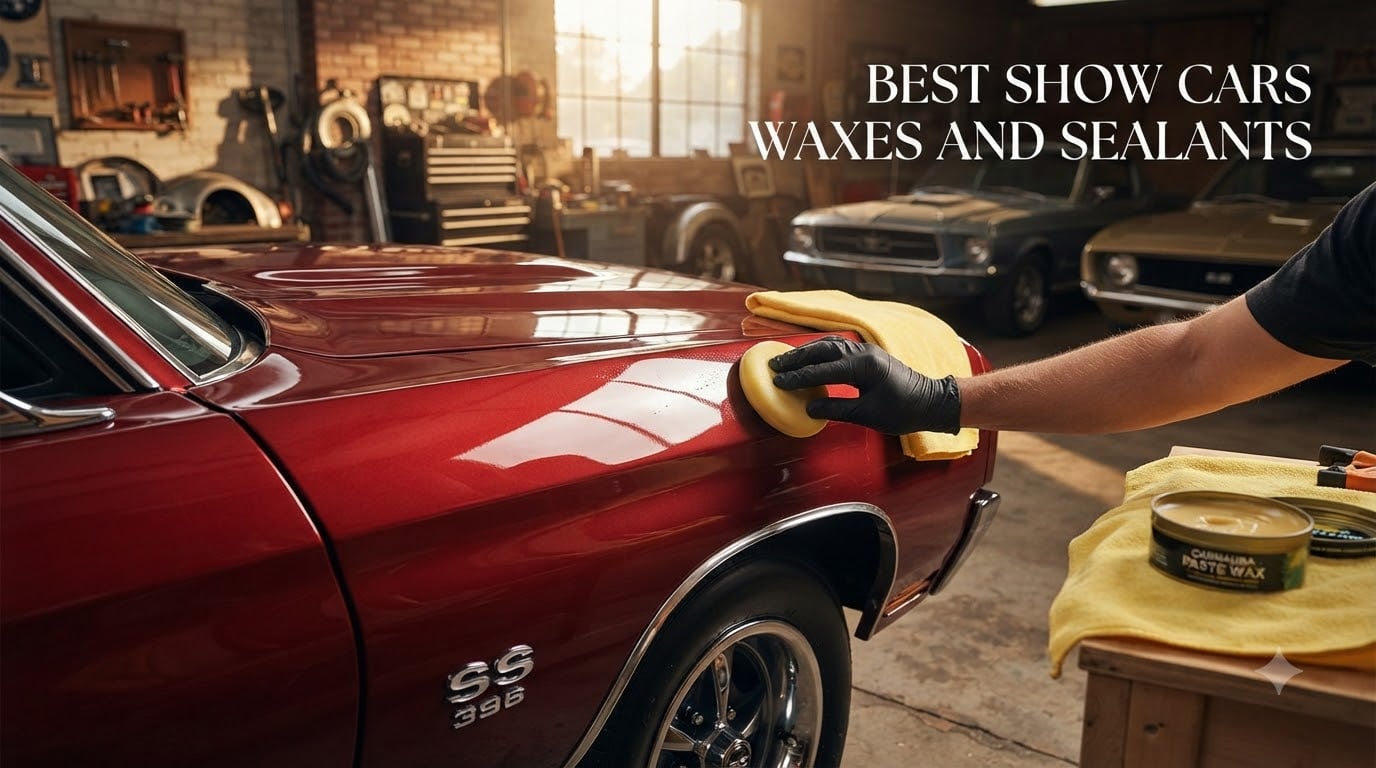best show cars waxes and sealants