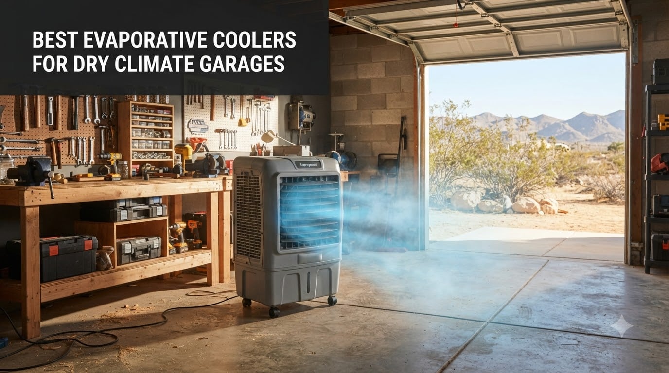 best evaporative coolers for dry climate garages
