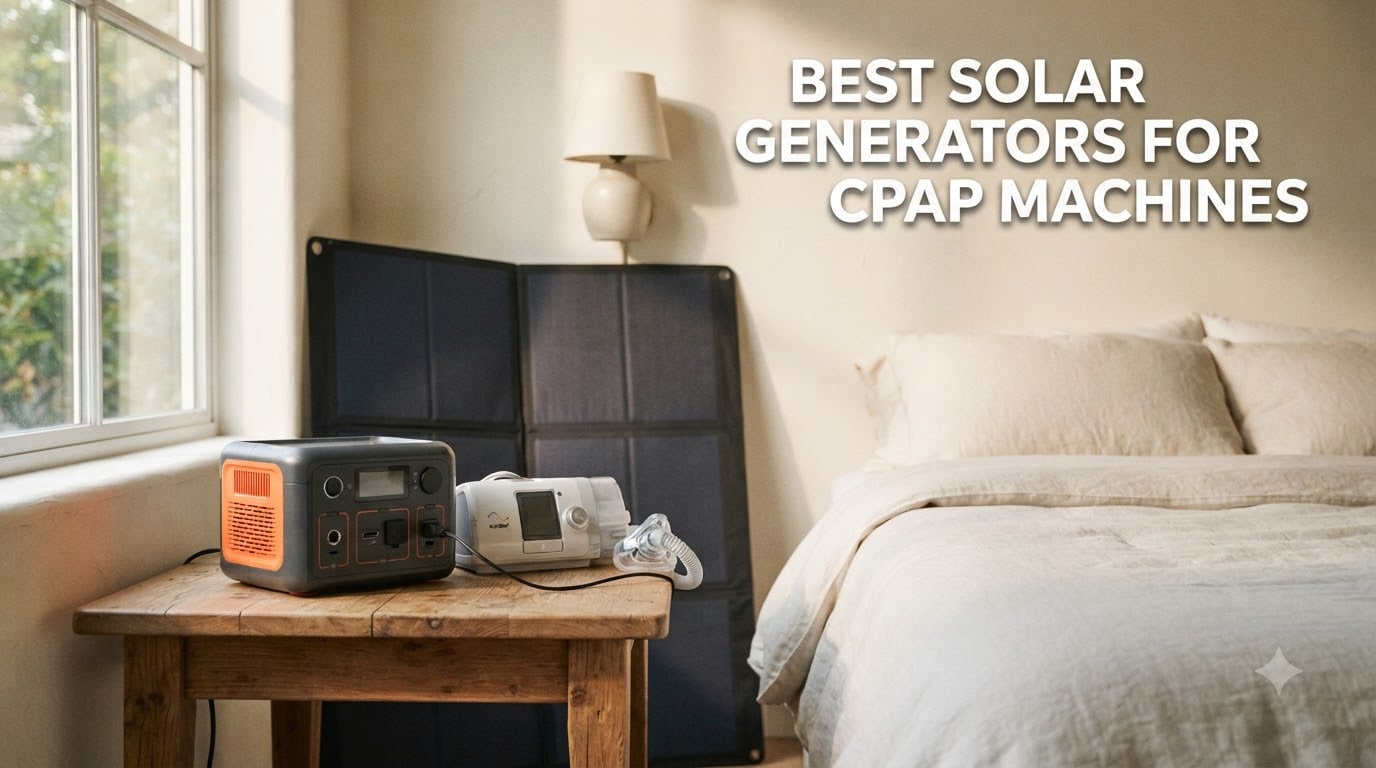 best solar generators for cpap machines