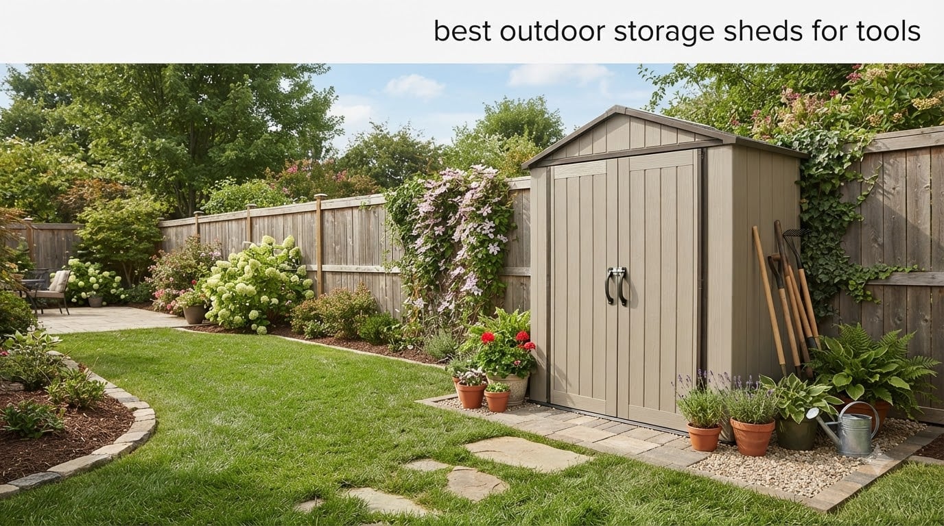 best outdoor storage sheds for tools