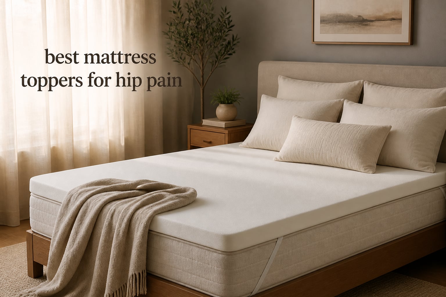 best mattress toppers for hip pain
