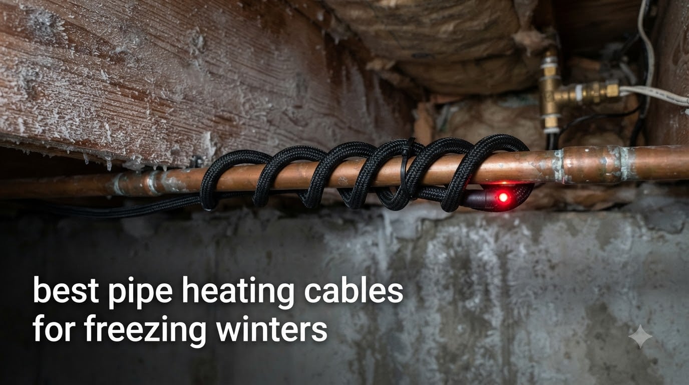 best pipe heating cables for freezing winters